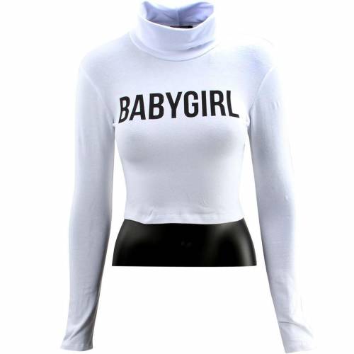 ダイムピース トレーナー 白色 ホワイト レディース 【 DIMEPIECE WOMEN BABYGIRL TURTLENECK SWEATER (WHITE) / WHITE 】 レディースファッション トップス スウェット