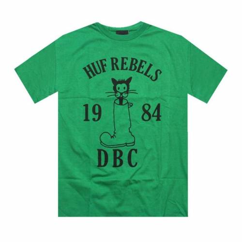ハフ レベルス Tシャツ 緑 グリーン メンズ 【 HUF REBELS TEE (KELLY GREEN) / KELLY GREEN 】 メンズファッション トップス カットソー