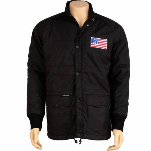 ジャケット 黒色 ブラック メンズ 【 THE HUNDREDS PUFF JACKET (BLACK) / BLACK 】 メンズファッション コート|スニケス