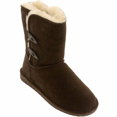 オープニングファッションブランドカジュアルファッションスニーカーベアーポーブーツ茶色ブラウンレディース Bearpaw Women Abigail Boot Brown Chocolate 人気topセール