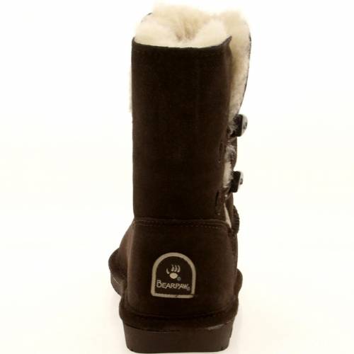 オープニングファッションブランドカジュアルファッションスニーカーベアーポーブーツ茶色ブラウンレディース Bearpaw Women Abigail Boot Brown Chocolate 人気topセール