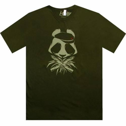 【★百貨店SALE★6/11夜夜中2時迄】プルオーバー オリーブ メンズ 【 MARTIN HSU PROPAPANDA TEE (OLIVE) / OLIVE 】 メンズ流行り物 トップス カットソー