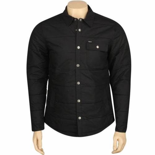 ブリクス英トン 上衣 黒いこと 黒いこと メンズ 【 BRIXTON CASS JACKET (BLACK) / BLACK 】 メンズ流行り物 厚地の外套