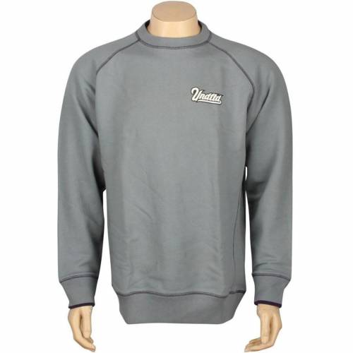 アンディフィーテッド スクリプト ラグラン クルー 灰色 グレー メンズ 【 UNDEFEATED SCRIPT RAGLAN CREW (GREY) / GREY 】 メンズファッション トップス Tシャツ カットソー｜スニケス