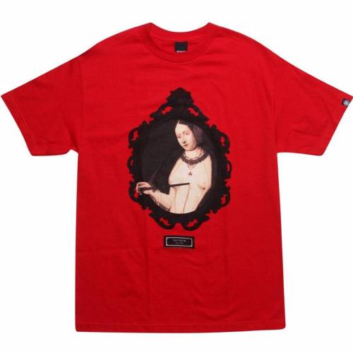 【★百貨店SALE★6/11夜夜中2時迄】プルオーバー 赤 赤いこと メンズ 【 TRIUMVIR FEMME FATALE TEE (RED) / RED 】 メンズ流行り物 トップス カットソー