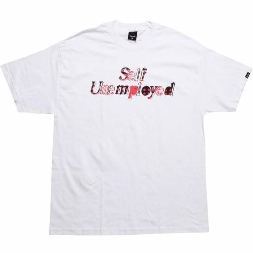 【★百貨店SALE★6/11夜夜中2時迄】プルオーバー 白いこと 白いこと メンズ 【 TRIUMVIR SELF UNEMPLOYED TEE (WHITE) / WHITE 】 メンズ流行り物 トップス カットソー