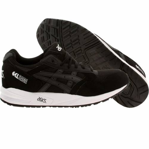 黒色 ブラック アシックスタイガー スニーカー メンズ 【 ASICS TIGER ASICS TIGER MEN GEL-SAGA (BLACK / BLACK) BLACK BLACK 】