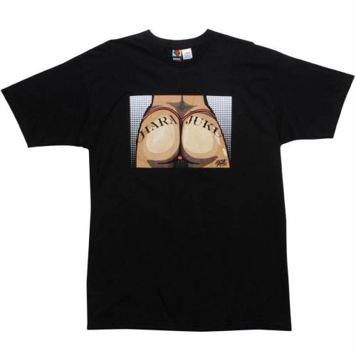 【★百貨店SALE★6/11夜夜中2時迄】プルオーバー 黒いこと 黒いこと 鍵を掛けるスミス メンズ 【 ROCK SMITH HARAJUKU TEE (BLACK) / BLACK 】 メンズ流行り物 トップス カットソー