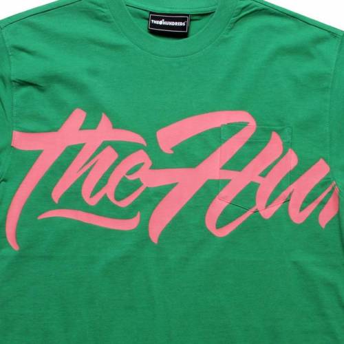 【★百貨店SALE★6/11真夜中2時迄】ティーシャツ 緑 緑であること メンズ 【 THE HUNDREDS EXTRA POCKET TEE (GREEN) / GREEN 】 メンズ流行り物 トップス カットソー
