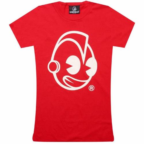 キッドロボット レディース クラシック Tシャツ 赤 レッド 【 KIDROBOT WOMENS CLASSIC HEAD TEE (RED) / RED 】 レディースファッション トップス カットソー