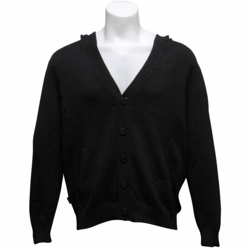 スニークティップ フード付 カーディガン 黒色 ブラック メンズ 【 SNEAKTIP HOODED CARDIGAN (BLACK) / BLACK 】 メンズファッション トップス
