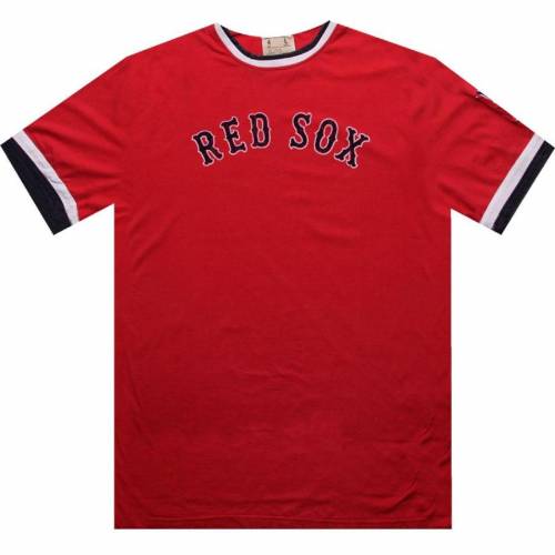 赤 レッド ジャケット ボストン Tシャツ レッドソックス メンズ 【 RED JACKET BOSTON SOX REMOTE CONTROL TEE (RED) / 】 メンズファッション コート|スニケス