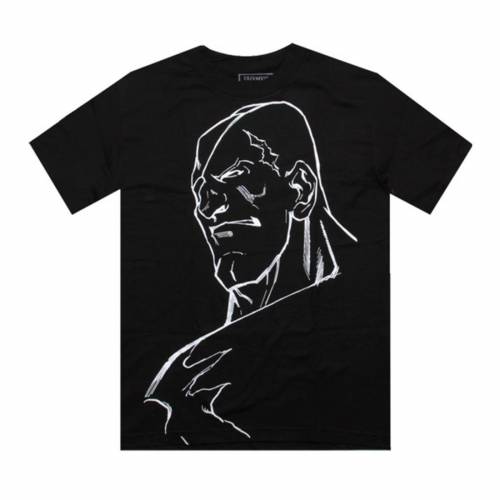 ストリート ファイター ウォーリアー Tシャツ 黒色 ブラック メンズ 【 TRIUMVIR STREET FIGHTER WORLD WARRIOR TEE - SAGAT (BLACK) / BLACK 】 メンズファッション トップス カットソー