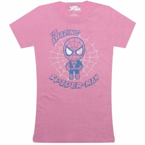 トキドキ レディース ビンテージ ヴィンテージ Tシャツ ピンク 【 TOKIDOKI X MARVEL WOMENS VINTAGE SPIDERMAN TEE (PINK) / PINK 】 レディースファッション トップス カットソー