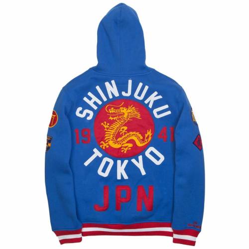 【★百貨店SALE★6/11夜夜中2時迄】火竜 フーディー パーカー 青味 青み イロオチ メンズ 【 IRO OCHI MEN DRAGON HOODY (BLUE) / BLUE 】 メンズ流行り物 トップス