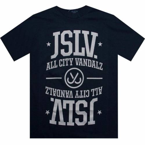 ジャスリブ チーム Tシャツ 紺色 ネイビー メンズ 【 JSLV TEAM TEE (NAVY) / NAVY 】 メンズファッション トップス カットソー
