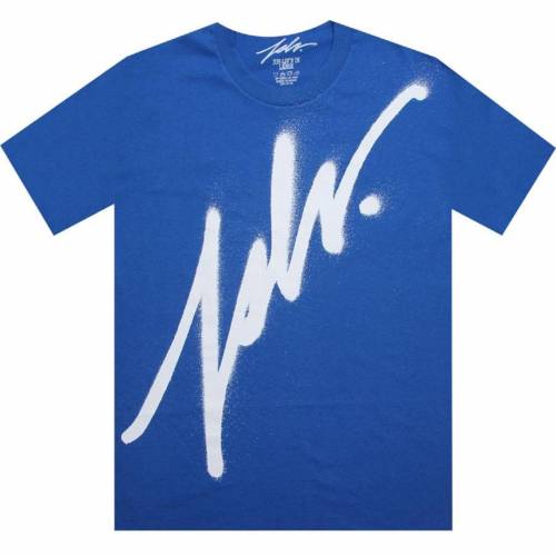 ジャスリブ プレミアム Tシャツ 青色 ブルー メンズ 【 JSLV PREMIUM STENCIL TEE (ROYAL BLUE) / ROYAL BLUE 】 メンズファッション トップス カットソー