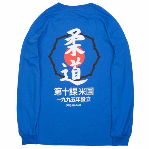 ディープ スリーブ Tシャツ 青色 ブルー 長袖 メンズ 【 10 DEEP 10 DEEP MEN DOJO LONG SLEEVE TEE (BLUE) / BLUE 】 メンズファッション トップス カットソー