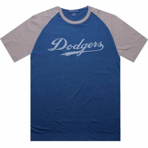 ライト ドジャース Tシャツ 灰色 グレー ロサンゼルス メンズ 【 WRIGHT AND DITSON LOS ANGELES DODGERS PARATROOPER TEE (ROYAL / GREY) ROYAL GREY 】 メンズファッション トップス カットソー