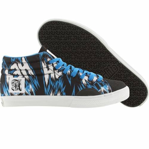 エーライフ シェル 青色 ブルー スニーカー メンズ 【 ALIFE SHELL TOE HEY PRINTED CANVAS (BLUE) / BLUE 】｜スニケス