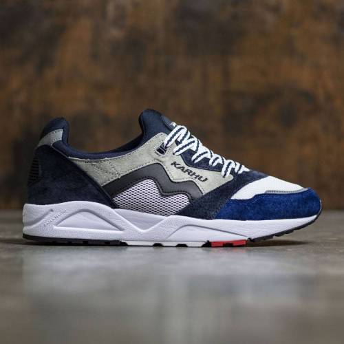 カルフ 灰色 グレー グレイ 紺色 ネイビー スニーカー メンズ 【 KARHU MEN ARIA (GRAY / DARK NAVY) GRAY DARK NAVY 】