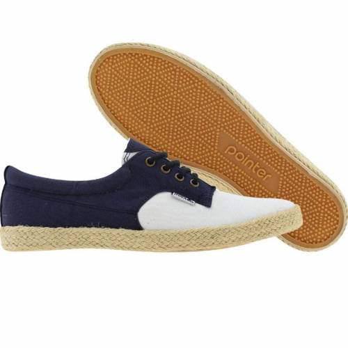 ポインター レディース 白色 ホワイト スニーカー 【 POINTER WOMENS AFD (PEACOAT / WHITE) PEACOAT WHITE 】