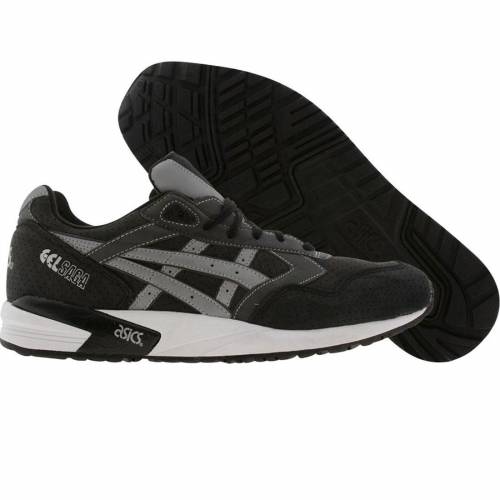 ベイト プレミアム リング 黒色 ブラック 灰色 グレー アシックスタイガー スニーカー メンズ 【 ASICS TIGER BAIT X ASICS TIGER GEL-SAGA PREMIUM 3M RINGS PACK - BLACK RING (BLACK / GREY) BLACK GREY 】