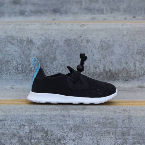 ネイティブ シェル 黒色 ブラック 白色 ホワイト スニーカー ベビー 【 NATIVE TODDLERS APOLLO MOC (BLACK / JIFFY SHELL WHITE) BLACK  JIFFY  SHELL WHITE 】 メンズ
