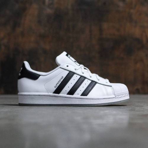 アディダス スーパースター コア 黒色 ブラック 白色 ホワイト ジュニア キッズ 【 ADIDAS BIG KIDS SUPERSTAR (WHITE / CORE BLACK FOOTWEAR WHITE) WHITE  CORE BLACK  FOOTWEAR WHITE 】 ベビー マタニティ スニーカー