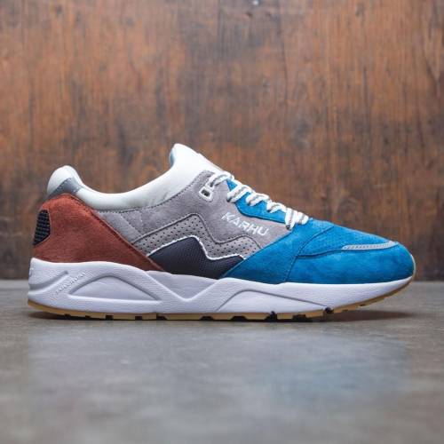 楽天市場 カルフ 青色 ブルー スニーカー メンズ Karhu Men Aria Burnt Ochre Blue Mykonos スニケス