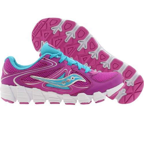 サッカニー 紫 パープル 青色 ブルー ジュニア キッズ 【 SAUCONY BIG KIDS KOTARO (PURPLE / BERRY BLUE) PURPLE  BERRY  BLUE 】 ベビー マタニティ スニーカー