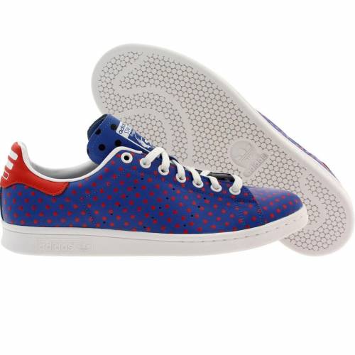 楽天市場 アディダス Adidas アディダス 赤 レッド 青色 ブルー スタンスミス スニーカー メンズ Red Adidas X Pharrell Williams Men Spd Polka Dot Pack Blue Blubir Ftwwht スニケス