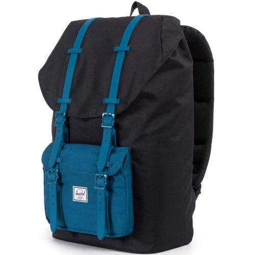 サプライ バックパック バッグ リュックサック ラバー 黒色 ブラック ハーシェルサプライ メンズ 【 HERSCHEL SUPPLY CO LITTLE AMERICA BACKPACK (BLACK / RUBBER BLACK INK) BLACK RUBBER BLACK INK 】 メンズバッグ|スニケス