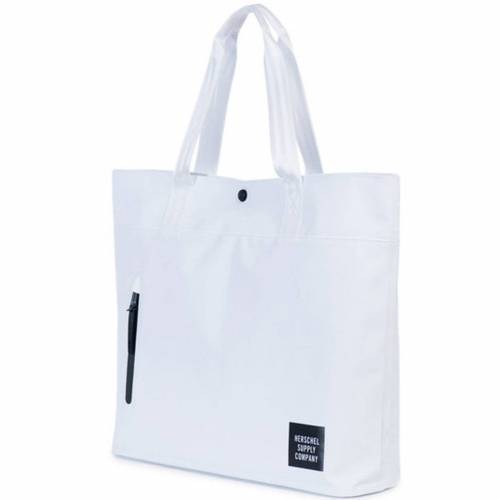 サプライ バッグ 白色 ホワイト ハーシェルサプライ メンズ 【 HERSCHEL SUPPLY CO ALEXANDER TOTE BAG (WHITE / WHITE TARPAULIN) WHITE WHITE TARPAULIN 】 メンズバッグ
