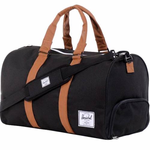 サプライ ダッフル バッグ 黒色 ブラック ハーシェルサプライ メンズ 【 HERSCHEL SUPPLY CO NOVEL DUFFEL BAG (BLACK / TAN) BLACK TAN 】 メンズバッグ