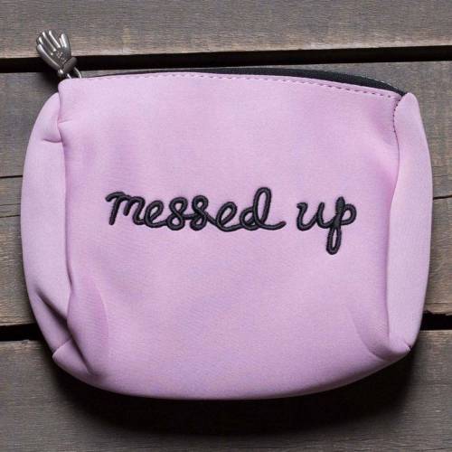 バッグ 紫 パープル レイジーオーフ メンズ 【 LAZY OAF MESSED UP MAKE BAG (PURPLE / TEAL) PURPLE TEAL 】 メンズバッグ｜スニケス