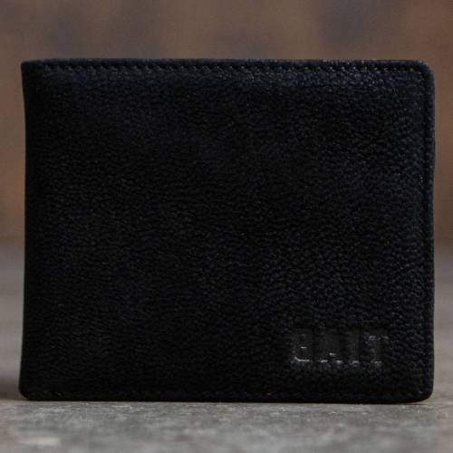 ベイト レザー 財布 黒色 ブラック メンズ 【 BAIT NUBUCK LEATHER WALLET (BLACK) / BLACK 】 バッグ ケース メンズ財布