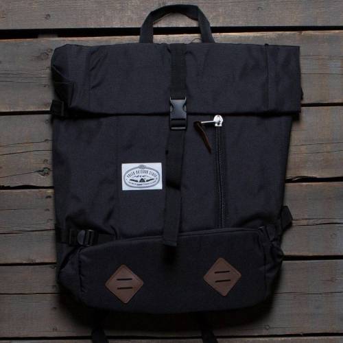 ポーラー クラシック バックパック バッグ リュックサック 黒色 ブラック メンズ 【 POLER CLASSIC ROLLTOP BACKPACK (BLACK) / BLACK 】 メンズバッグ