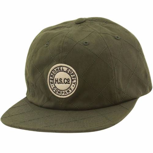 サプライ キャップ キャップ 帽子 緑 グリーン アーミー ハーシェルサプライ メンズ 【 HERSCHEL SUPPLY CO GLENWOOD CAP (GREEN / QUILTED ARMY) GREEN QUILTED ARMY 】 バッグ メンズキャップ 帽子