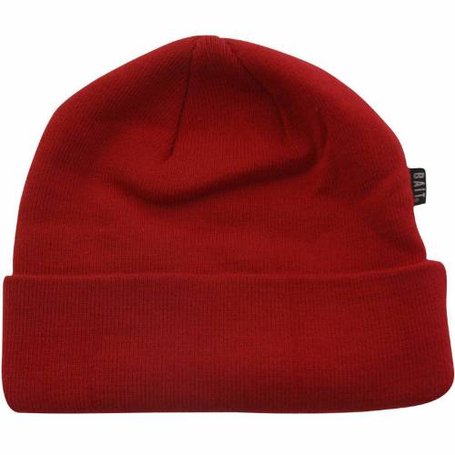 ベイト ビーニー キャップ 帽子 赤 レッド メンズ 【 BAIT FOLDED BEANIE (RED) / RED 】 バッグ メンズキャップ 帽子 ニット帽