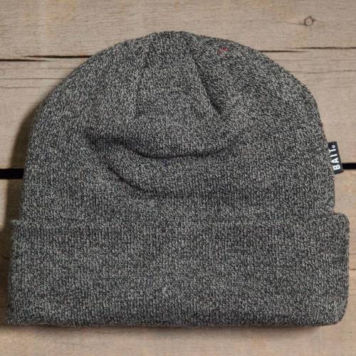 ベイト ビーニー キャップ 帽子 黒色 ブラック ヘザー メンズ 【 BAIT FOLDED BEANIE (HEATHER BLACK / BLACK) HEATHER BLACK BLACK 】 バッグ メンズキャップ 帽子 ニット帽|スニケス