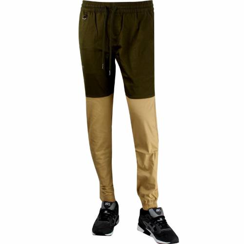 パブリッシュ ジョガーパンツ パンツ オリーブ カーキ メンズ 【 PUBLISH TWO-TONE JOGGER PANT (OLIVE / KHAKI) OLIVE KHAKI 】 メンズファッション ズボン