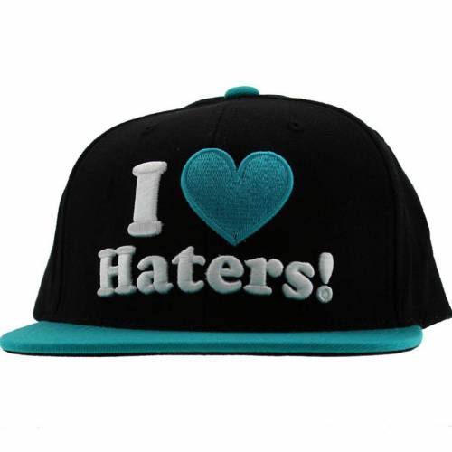 ディージーケー ヘイターズ スナップバック バッグ キャップ キャップ 帽子 黒色 ブラック メンズ 【 DGK HATERS SNAPBACK CAP (BLACK / TEAL) BLACK TEAL 】 メンズキャップ 帽子