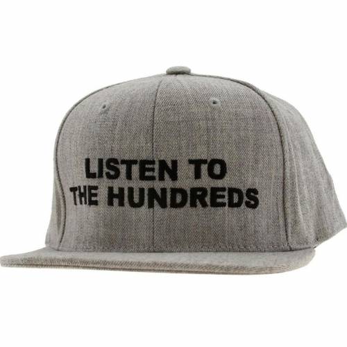 スナップバック バッグ キャップ キャップ 帽子 ヘザー メンズ 【 THE HUNDREDS ESCUCHAR SNAPBACK CAP (ATHLETIC HEATHER) / ATHLETIC HEATHER 】 メンズキャップ 帽子
