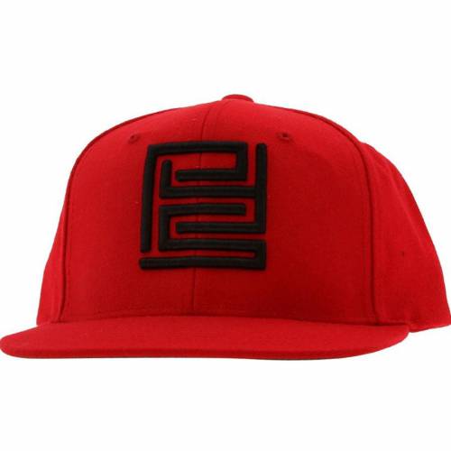 ロゴ スナップバック バッグ キャップ キャップ 帽子 黒色 ブラック 赤 レッド メンズ 【 PYS BLOCK LOGO SNAPBACK CAPS - BLACK (RED) / RED 】 メンズキャップ 帽子|スニケス