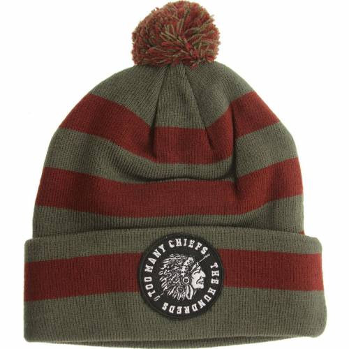 ビーニー キャップ 帽子 マルーン メンズ 【 THE HUNDREDS MAUL BEANIE (MAROON) / MAROON 】 バッグ メンズキャップ 帽子 ニット帽|スニケス