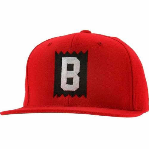 ベイト ボックス ロゴ スナップバック バッグ キャップ キャップ 帽子 赤 レッド 白色 ホワイト メンズ 【 BAIT B BOX LOGO SNAPBACK CAP (RED / WHITE) RED WHITE 】 メンズキャップ 帽子