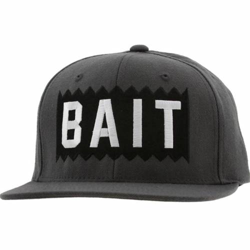 ベイト ボックス ロゴ スナップバック バッグ キャップ キャップ 帽子 灰色 グレー 白色 ホワイト メンズ 【 BAIT BOX LOGO SNAPBACK CAP (GREY / WHITE) GREY WHITE 】 メンズキャップ 帽子