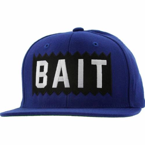 ベイト ボックス ロゴ スナップバック バッグ キャップ キャップ 帽子 白色 ホワイト メンズ 【 BAIT BOX LOGO SNAPBACK CAP (ROYAL / WHITE) ROYAL WHITE 】 メンズキャップ 帽子|スニケス