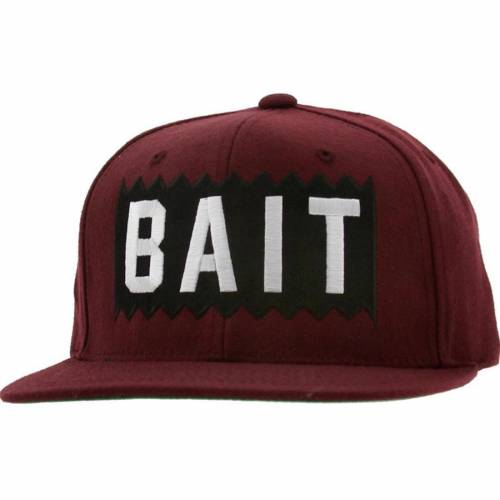 ベイト ボックス ロゴ スナップバック バッグ キャップ キャップ 帽子 マルーン 白色 ホワイト メンズ 【 BAIT BOX LOGO SNAPBACK CAP (MAROON / WHITE) MAROON WHITE 】 メンズキャップ 帽子|スニケス